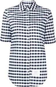Thom Browne Oxford Pictures Blauw Dames