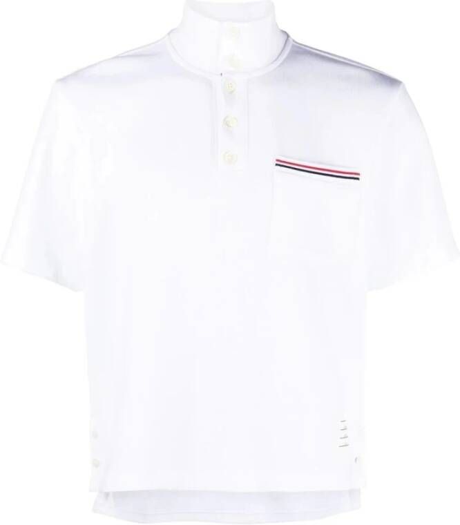 Thom Browne Polo Shirt Wit Heren