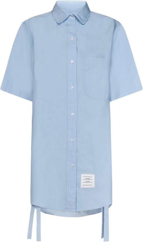 Thom Browne Shirt Dresses Blauw Dames
