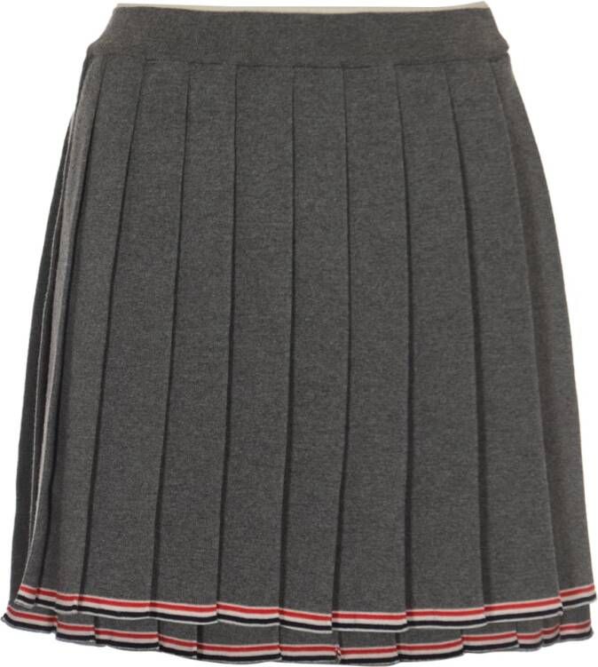 Thom Browne Short Skirts Grijs Dames