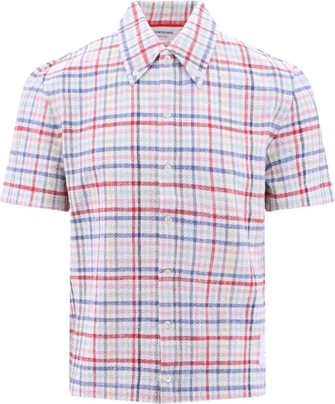 Thom Browne Short Sleeve Shirts Meerkleurig Heren