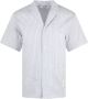 Thom Browne Short Sleeve Shirts White Heren - Thumbnail 1