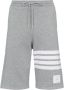 Thom Browne Grijze Shorts met 4-Bar Streep Gray Heren - Thumbnail 1