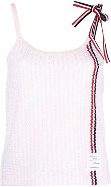 Thom Browne Sleeveless Tops Roze Dames