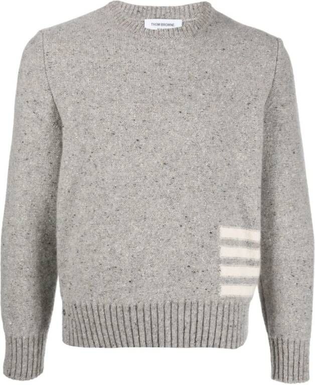 Thom Browne Sweaters Grey Grijs Heren
