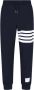 Thom Browne 4-Bar Jersey Track Pants Blue Heren - Thumbnail 1