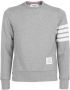 Thom Browne Grijze Katoenen Sweatshirt Ronde Kraag Lange Mouwen Gray Heren - Thumbnail 2