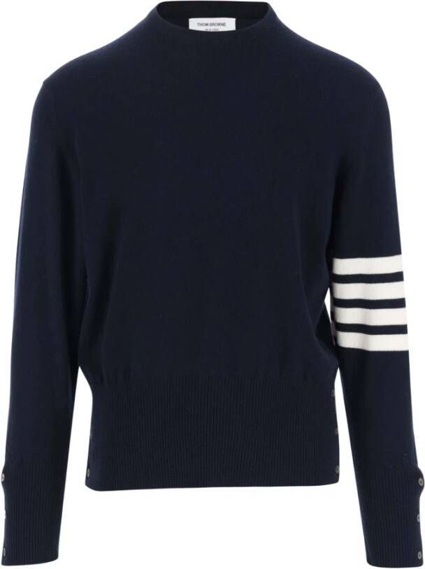 Thom Browne Sweatshirts &; Hoodies Blauw Heren