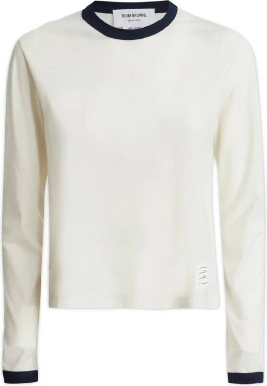 Thom Browne Sweatshirts White Dames