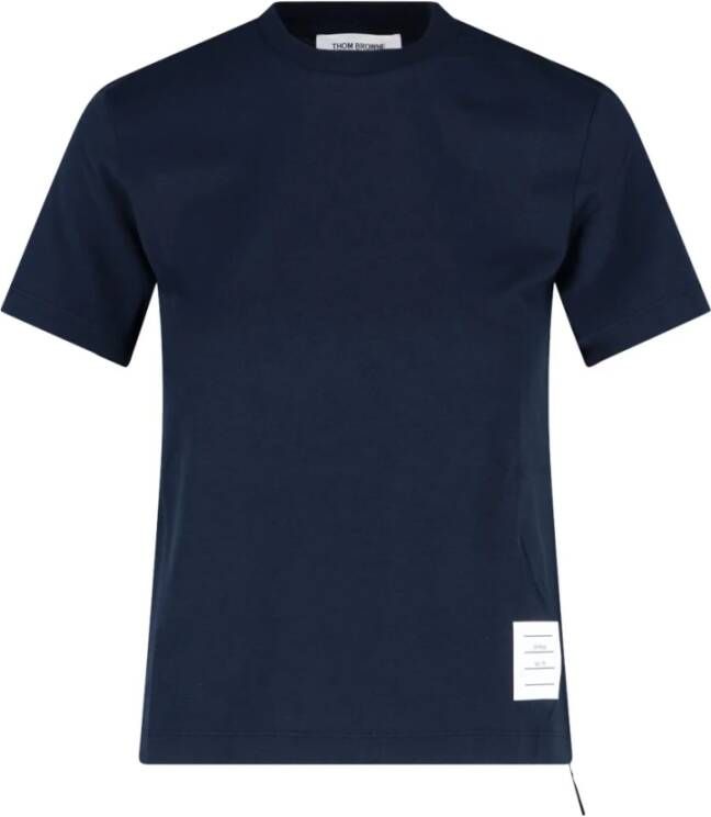 Thom Browne T-Shirts Blauw Dames