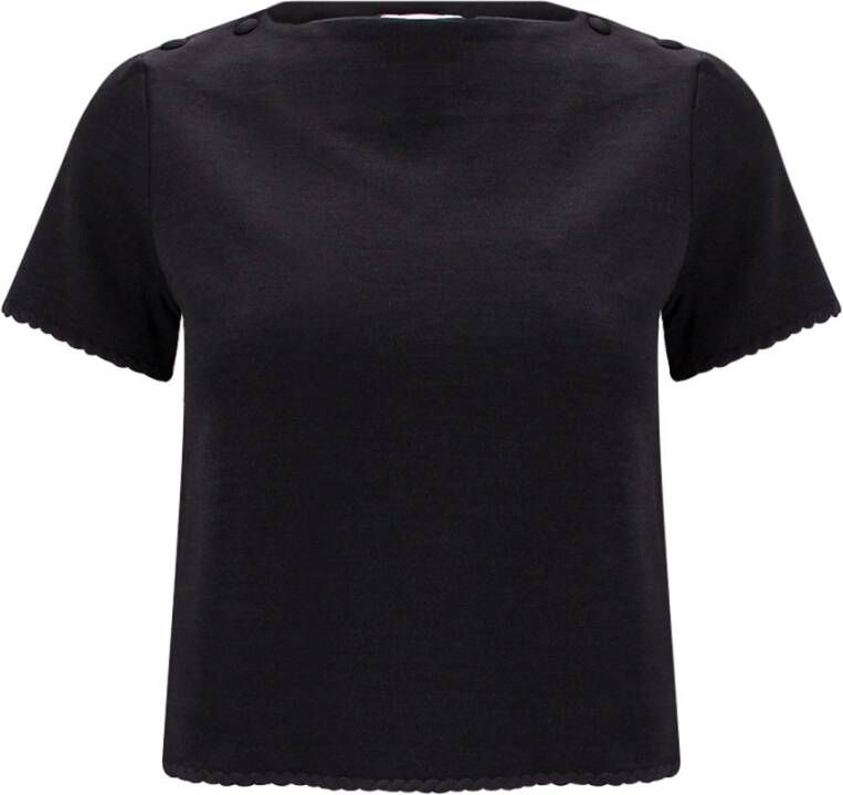 Thom Browne T-Shirts Zwart Dames