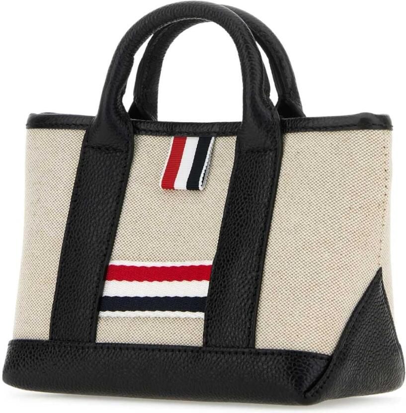 Thom Browne Shoppers & Totes 'Micro Tool Tote' Handbag in zwart