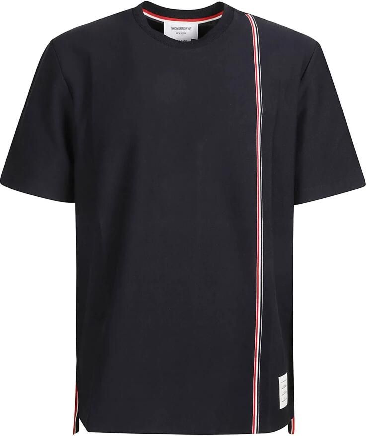 Thom Browne Casual katoenen T-shirt Black Heren