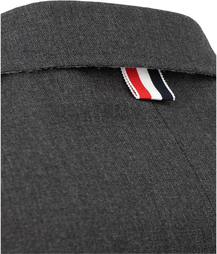 Thom Browne Grijze Chesterfield Overjas Gray Heren - Foto 2