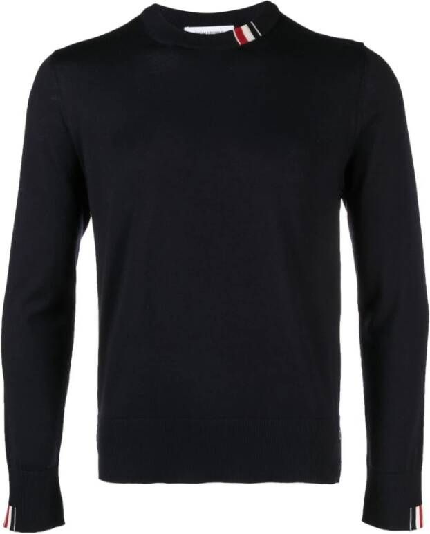 Thom Browne Trui met ronde hals Blauw Heren