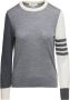 Thom Browne Trui met ronde hals Grijs Dames - Thumbnail 1