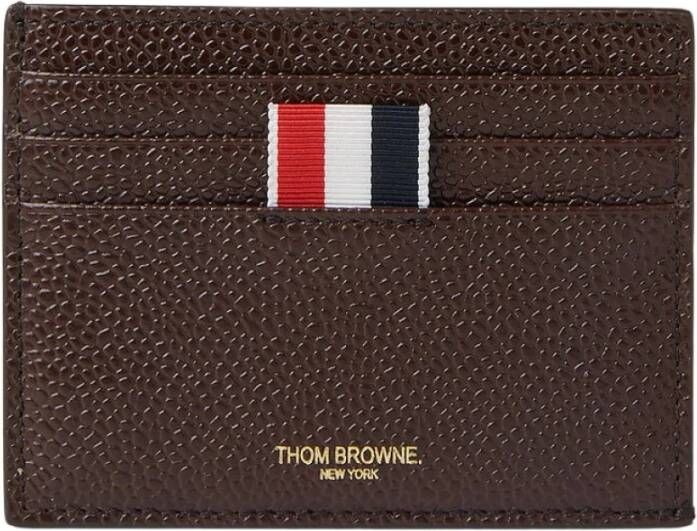 Thom Browne Wallets Cardholders Bruin Heren