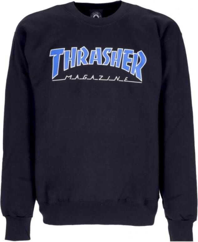 Thrasher Sweatshirt Zwart Heren