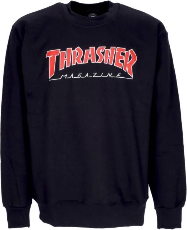 Thrasher Sweatshirt Zwart Heren