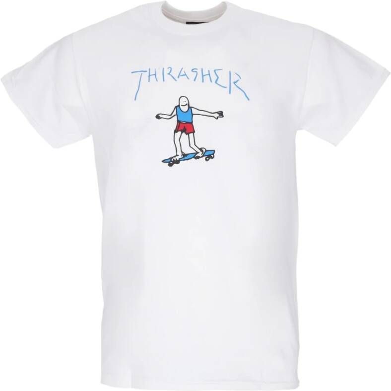 Thrasher T-Shirts White Heren
