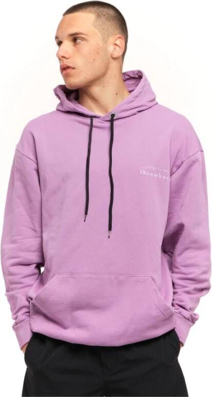 Throwback Hoodies Purple Heren