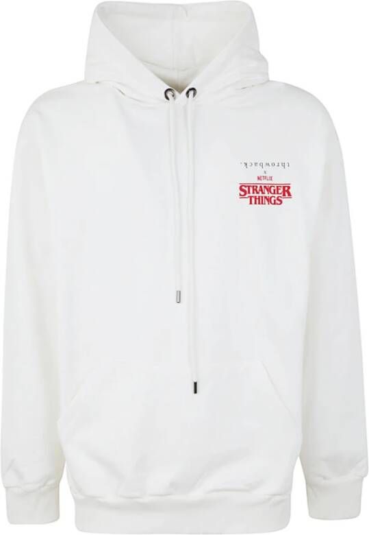 Throwback Hoodies Wit Heren