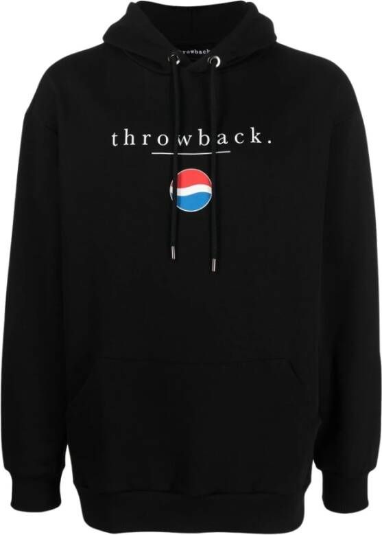 Throwback Hoodies Zwart Heren
