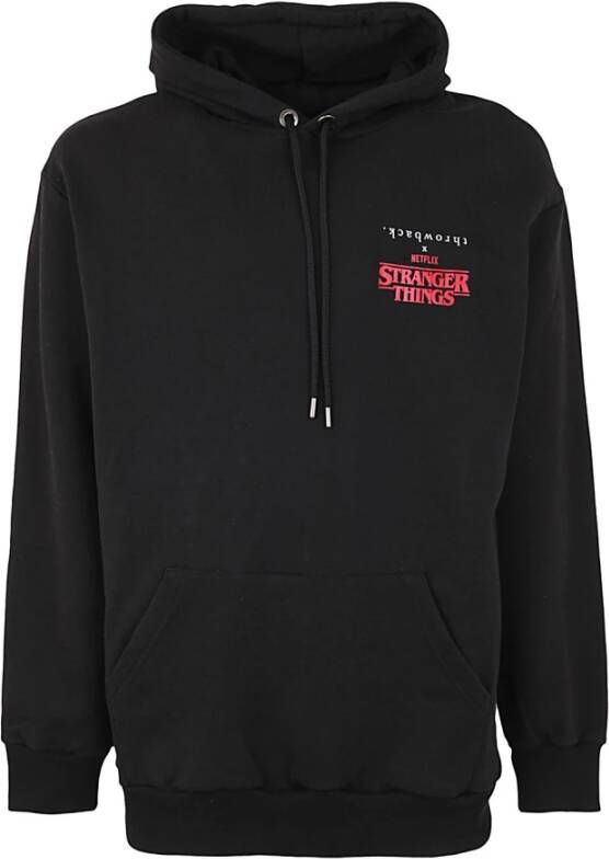 Throwback Hoodies Zwart Heren