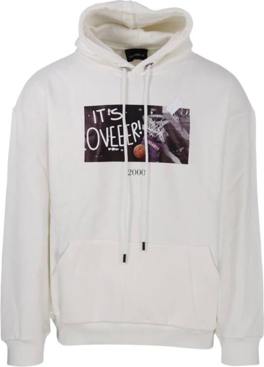 Throwback Sweatshirt Wit Heren