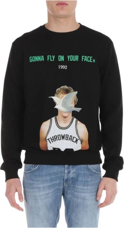 Throwback Sweatshirts Zwart Heren