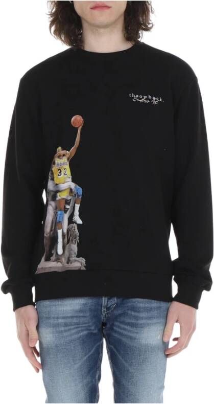 Throwback Sweatshirts Zwart Heren