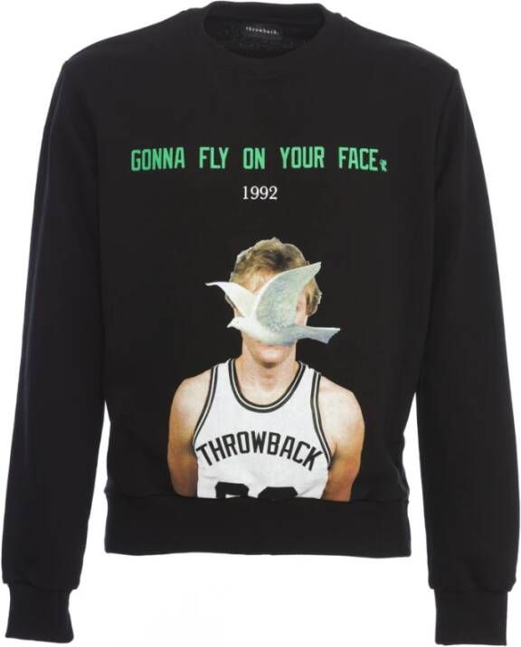 Throwback Sweatshirts Zwart Heren