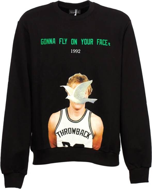 Throwback Sweatshirts Zwart Heren