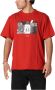 Throwback T-shirts Rood Heren - Thumbnail 1