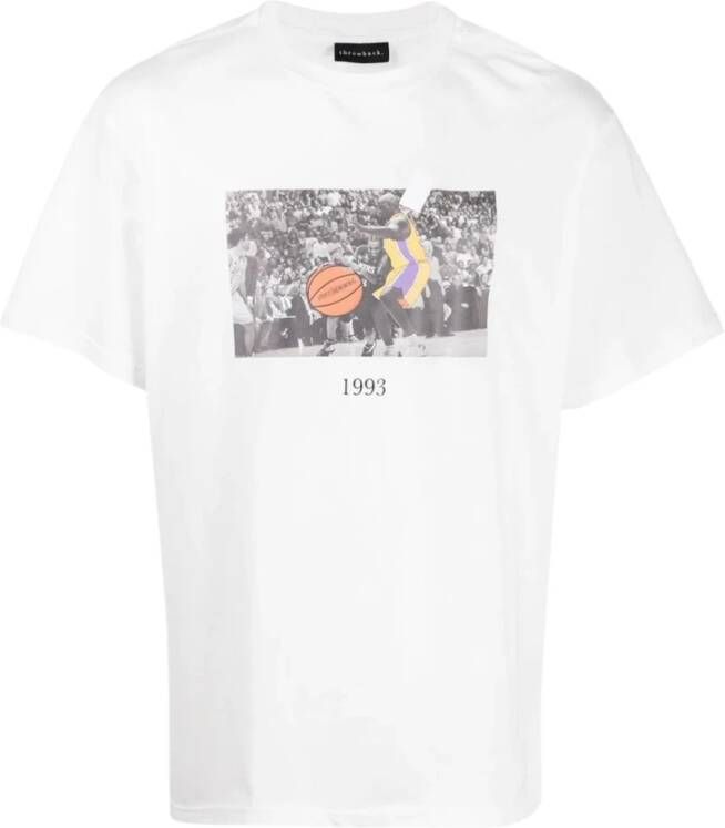 Throwback T-Shirts Wit Heren