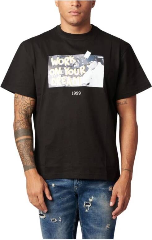 Throwback T-shirts Zwart Heren