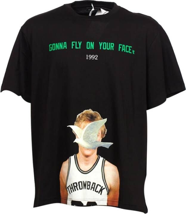 Throwback T-shirts Zwart Heren