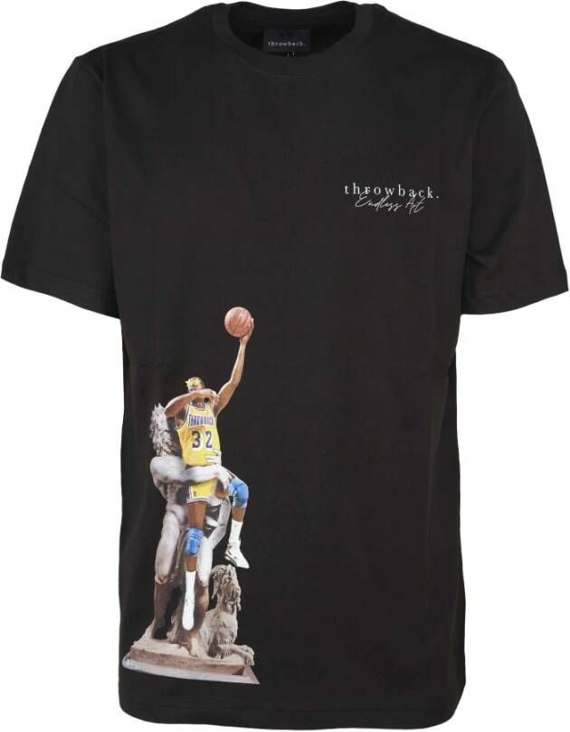 Throwback T-Shirts Zwart Heren