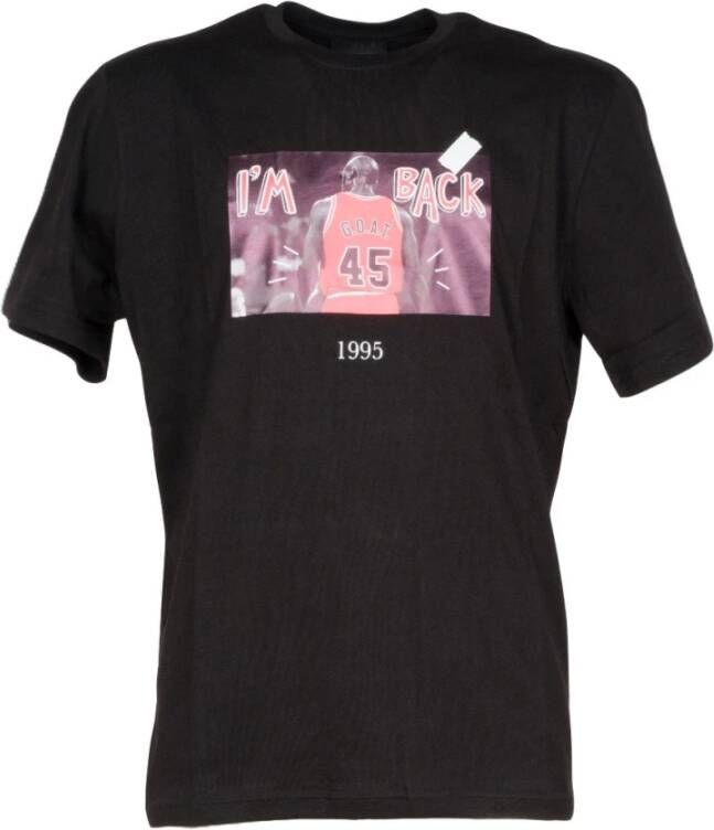 Throwback T-Shirts Zwart Heren