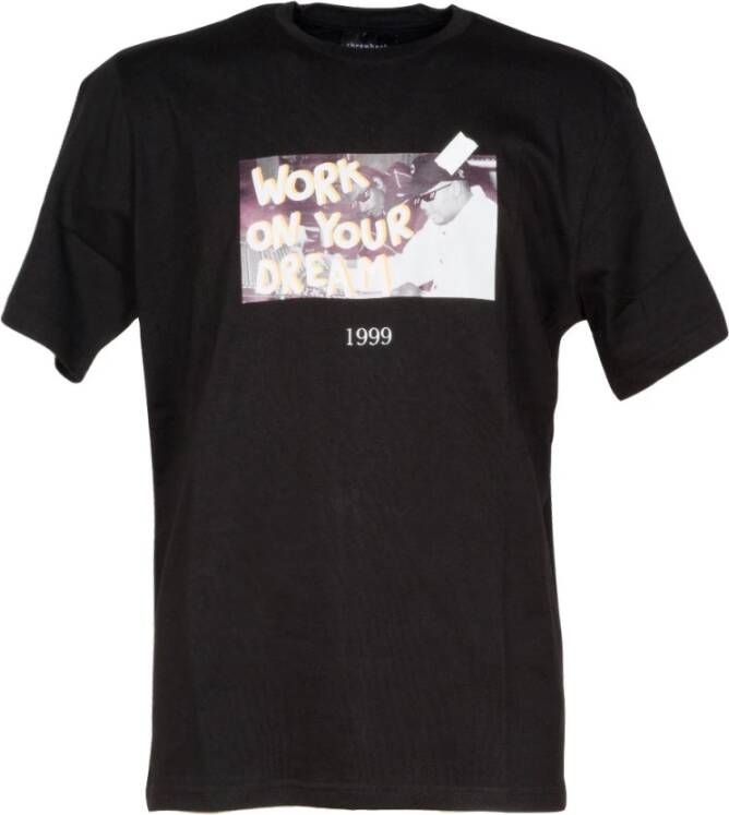 Throwback T-Shirts Zwart Heren