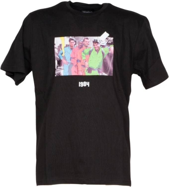 Throwback T-Shirts Zwart Heren