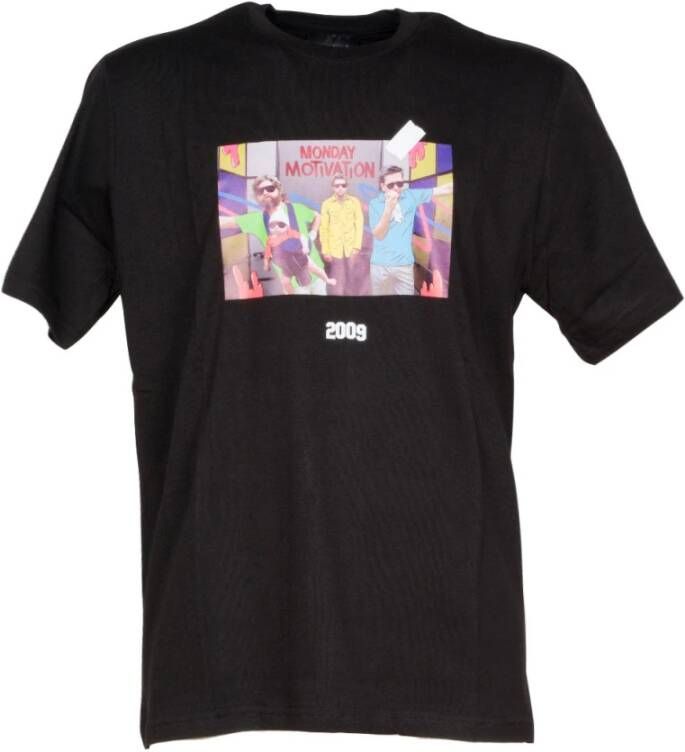 Throwback T-Shirts Zwart Heren
