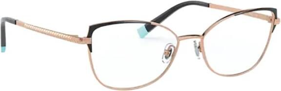 Tiffany Black Rose Gold Eyewear Frames Yellow Dames