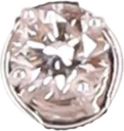 Tiffany & Co. Pre-owned Platinum earrings Grijs Dames