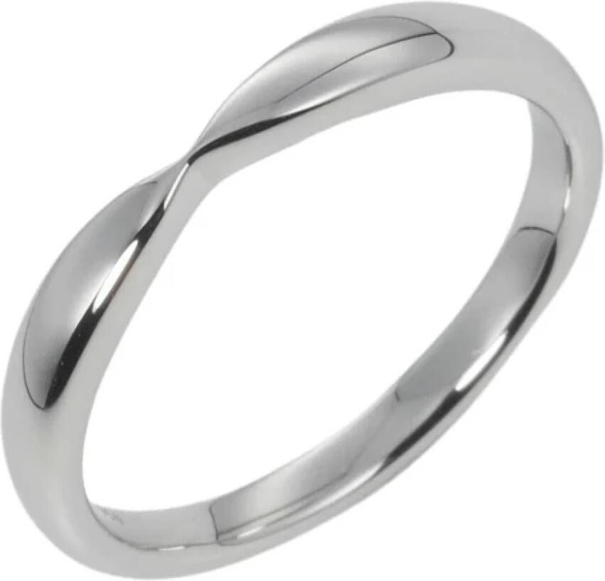 Tiffany & Co. Pre-owned Platinum rings Grijs Dames