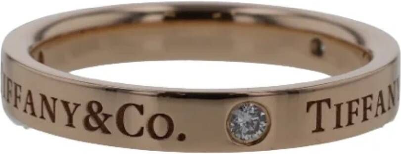 Tiffany & Co. Pre-owned Pre-owned Rose Gold rings Roze Dames