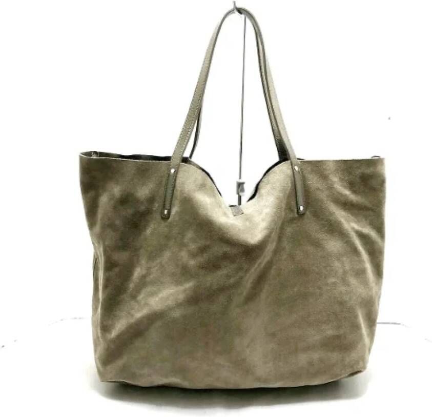Tiffany & Co. Pre-owned Pre-owned Suede totes Beige Dames