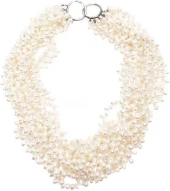 Tiffany & Co. Pre-owned Tweedehands ketting Beige Dames