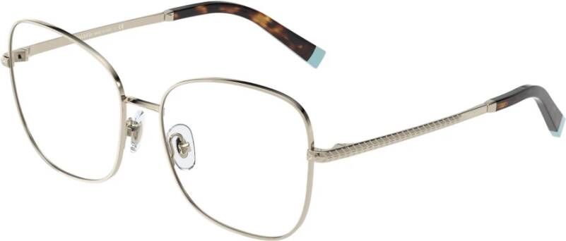 Tiffany Gouden Brillenmontuur Yellow Unisex