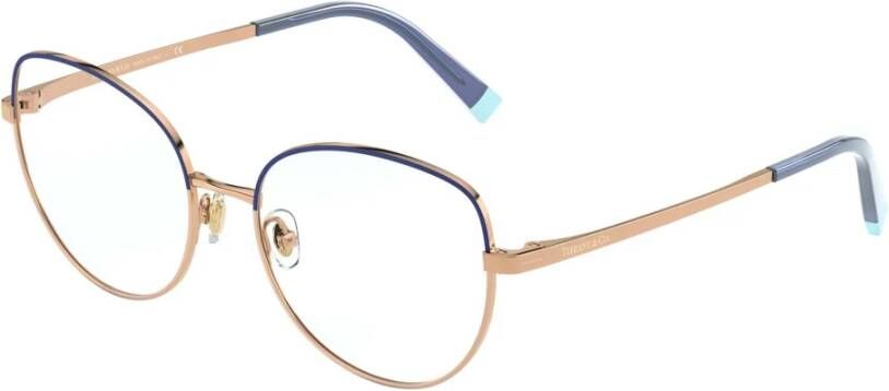 Tiffany Blauw Roségoud Brilmontuur Multicolor Unisex